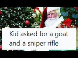 Mall Santas reveal kids' weird requests