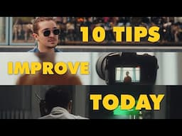 10 EASY Filmmaking Tips to Improve TODAY