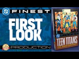 DC Finest: Teen Titans: The Judas Contract First Look | Deathstroke | Terra | Dick Grayson