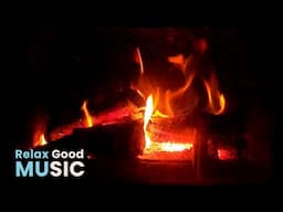 Calm music and soothing sounds of the fireplace for sleep. 4 hours of calm music for relaxation