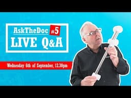 AskTheDoc #5 - Live Q&A with George (6th of September 2017) - TMV2 & TMV3 VALVES