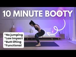 10 Minute Butt Lifting Home Workout (*Standing only exercises, *Low impact)