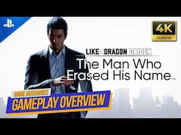 Like A Dragon Gaiden: The Man Who Erased His Name Gameplay Overview | Gameplay Mechanics - PS5