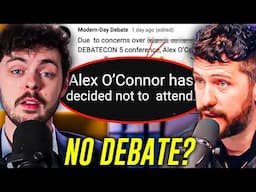 Alex O'Connor's Horrifying Reason For Backing Out Of Debate... @HeliocentricOfficial