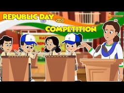 Republic Day का Competition | गणतंत्र दिवस | हिंदी कार्टून | Animation Stories | jabardast Tv