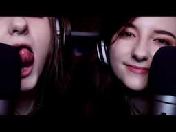 AftynRose  ASMR Twin Ear Licking Tingles and Triggers