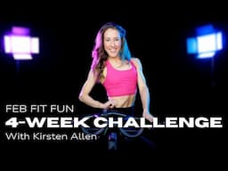 DAY 1 // 30 Minute Spin Class • FEB FIT FUN 4-Week Cycling Workout Challenge