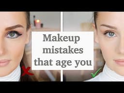 MAKEUP MISTAKES TO AVOID - 6 Common Makeup mistakes that age you and how to correct them |  PEACHY