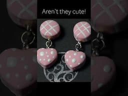 Cute Valentine’s Day Polymer Clay Earrings #polymerclay #polymerclayearrings #valentinesday