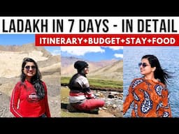 Ladakh in 7 Days | All You Need to Know | 2023 Complete Guide - Itinerary, Budget, Stay | Prairana