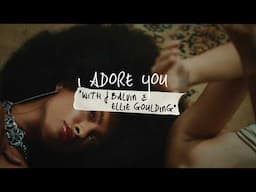 HUGEL x J Balvin x Ellie Goulding feat. Topic, Arash, Daecolm - I Adore You (Visualizer)