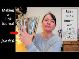 Craft With Me ⭐ MAKING a JUNK JOURNAL with SPACE to Fill The Pages ✅