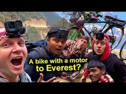 ✅IT'S BROKEN 🌪 Frozen on Everest ⚡️ICE bikes in Nepal in the Himalayan mountains 😱☠️