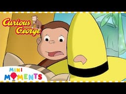 George's Hat and a Hole! | Curious George | Mini Moments