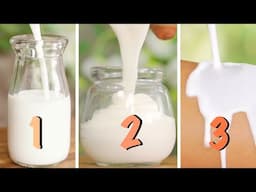 HOW TO MAKE LOTION: DIY Milk, Yogurt & Cream Recipes!