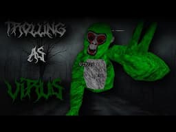 Ghost Trolling VIRUS in gorilla tag (scared kids)