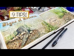 9 Watercolor Painting Tips for Landscapes in your Nature Journal!