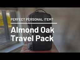 Ultimate Lightweight Personal Item for International Travel? Almond Oak Expandable Travel Backpack