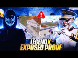 😱 LegendX Exposed Proof - Using Different Hacks OMG 😨 - BGMI Gameplay