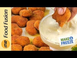 Tandoori Chicken Nuggets 👉Make and Freeze Ramadan Special Recipe by Food Fusion