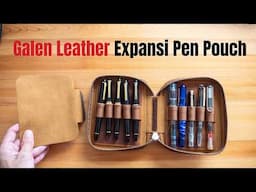 Galen Leather Expansi Pen Pouch (review): I love this