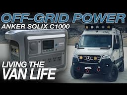 Cooking a Meal Off-Grid with an Anker SOLIX C1000 Portable Power Station | Living the Van Life