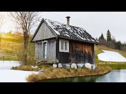 Life in a mountain village. Catching and cooking trout and cow's cheese.