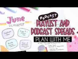 Plan With Me: Music Bullet Journal Pages