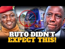 Locals Painted Ibrahim Traoré’s Face All Over Kenyan Buses Here’s Why!