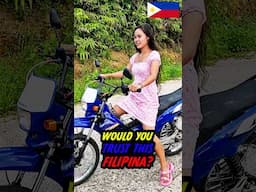 Would You Trust This Filipina Motorcyclist? 🇵🇭 ⚠️🚳🙄