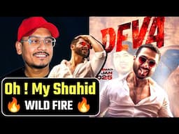 Deva Trailer Review : What A Energy🔥| Shahid Kapoor | Deva Movie Trailer Review @filmyvani