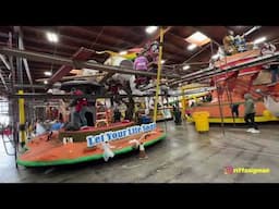 DECORATING FLOATS FOR PASADENA ROSE PARADE 2025 II TOURNAMENT OF ROSES