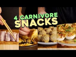 4 Snack Recipes For The CARNIVORE DIET