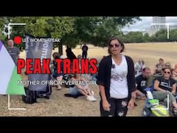 We Must Speak Up for Non-Verbal Girls! Mother’s Peak Trans Moment in the Park.