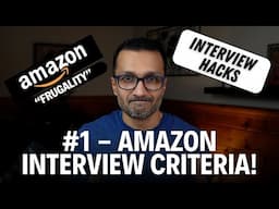 #1 Amazon Interview Scoring (Frugality)