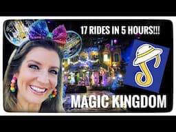 17 RIDES in 5 HOURS with STANDBY SKIPPER in Magic Kingdom | Maximizing my Lightning Lane Multi Pass