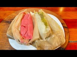 Tamales rojos y verdes 🫔| Con la mejor harina