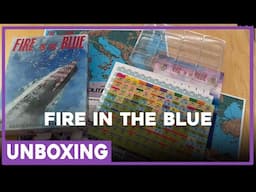 Unboxing | Fire in the Blue | Acies Edizioni | The Players' Aid