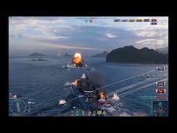 World of Warships: Why You Don't Sail Broadside to US Battleship Georgia!