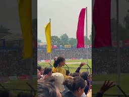 Cutest young fan of Nepal during Nepal VS West Indies 'A' at TU Cricket Ground ❤️