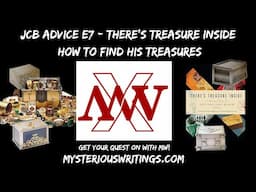 How to Find Treasure JCB Advice E7 #therestreasureinside #joncollinsblack #treasureinside #treasure