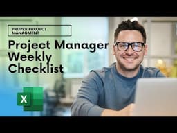 Indispensable Project Manager Weekly Checklist