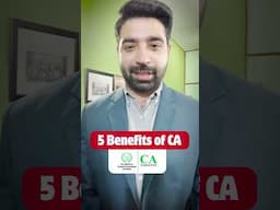 Benefits of CA #CA #ICAP #accounting #auditing #finance