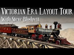 Victorian Era HO Scale Layout Tour with Steve Blodgett