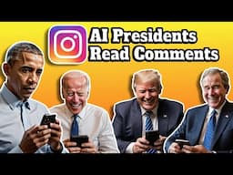 US Presidents read TERRIBLE Instagram Comments