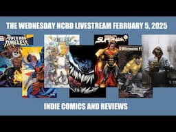 New Comic Book Day Livestream February 5, 2025 | Indie Comics And Reviews