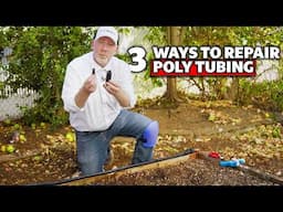 3 Ways to Fix a Hole in Poly Tubing