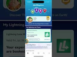 How to purchase and select your advance Lightning Lane Multi Passes using the Disney World app