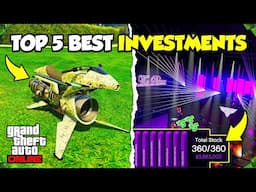 TOP 5 BEST INVESTMENTS IN GTA 5 ONLINE! (2025)