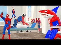 Siêu nhân nhện🔴Spider Man rescues bride from Avengers Hulk vs Venom vs Iron Man vs Joker vs superman